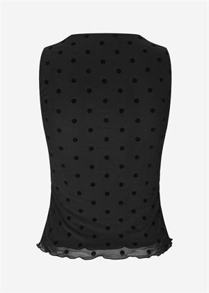 Enfreya sl top 7350 Black Polka Dot Envii